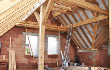 Ten Acres attic trusses